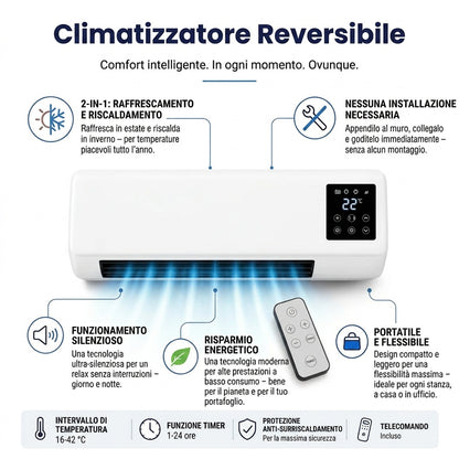 Condizionatore reversibile