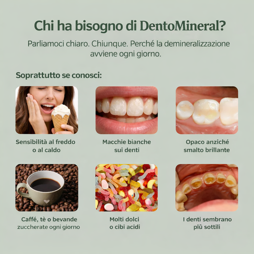 DentoMineral – La forza minerale per i tuoi denti