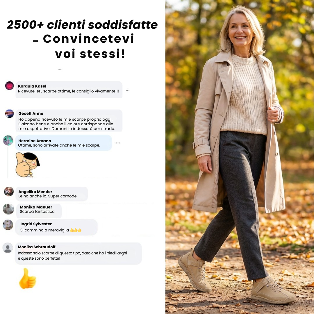 Sneaker Ortopediche Comode e Antidolorifiche