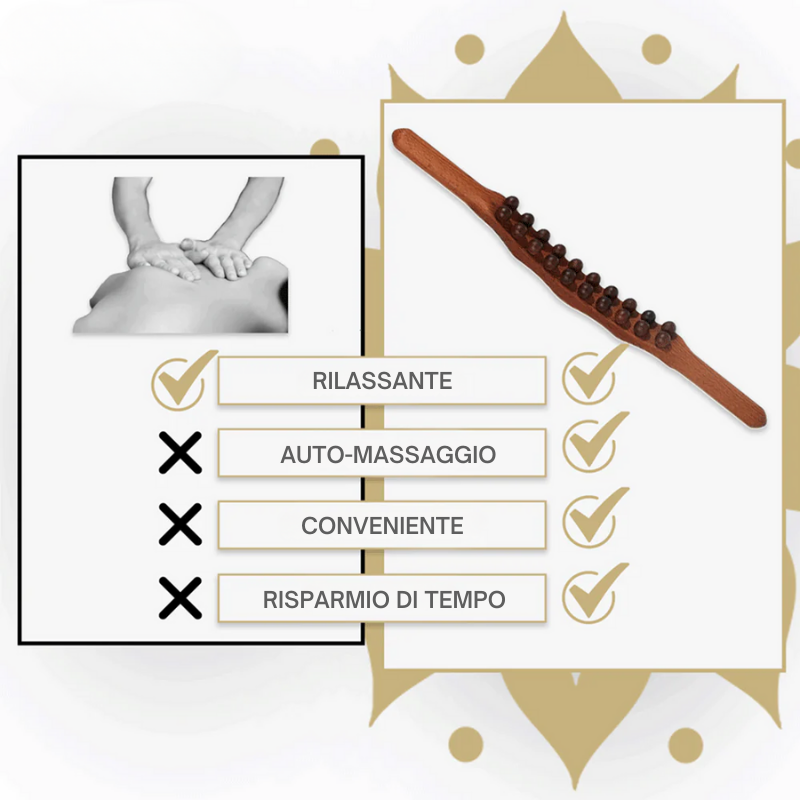 LegnoViva™ - Massaggia, scolpisce, rinnova