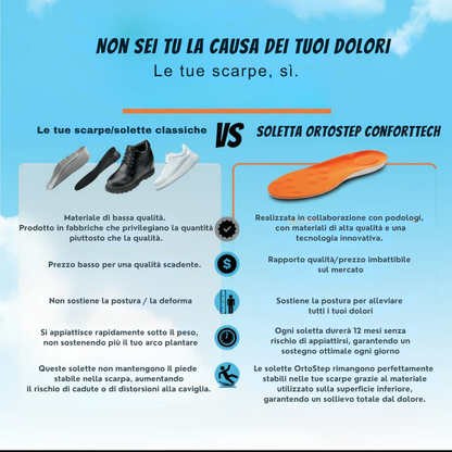 OrtoStep™ - Il comfort in ogni passo