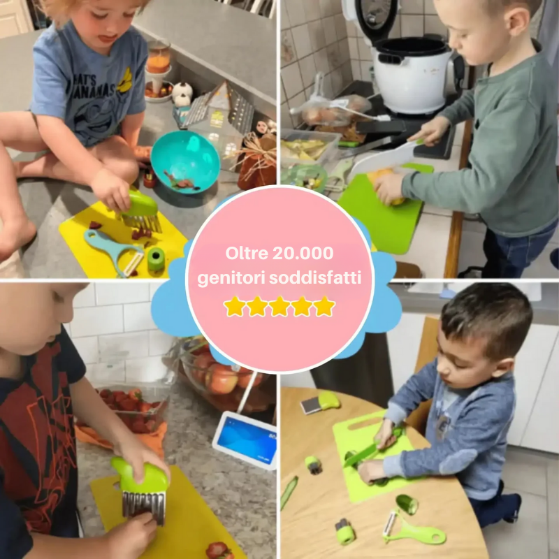 Chefino - Le prime ricette, senza pericoli.