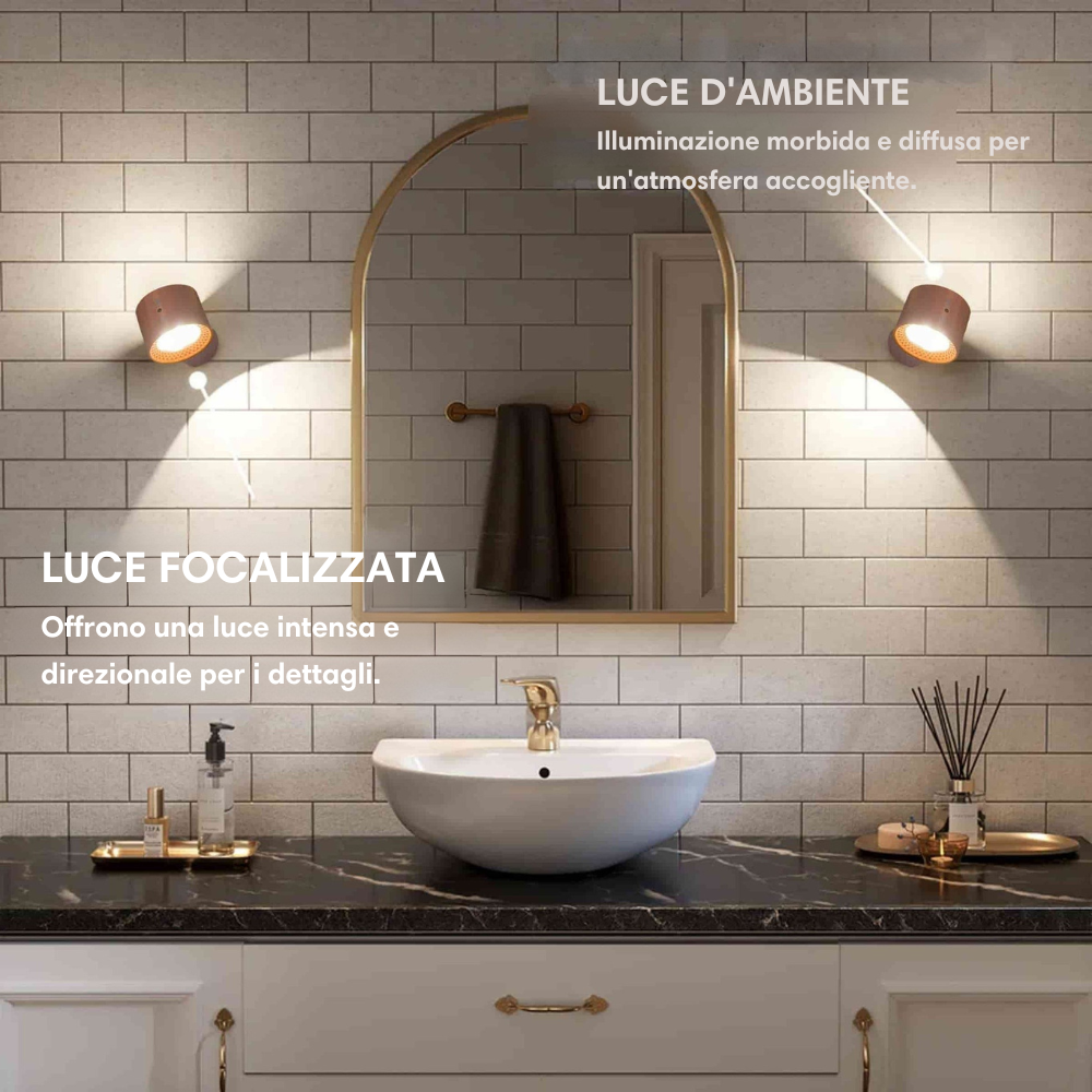 Elovya -Lampada da parete