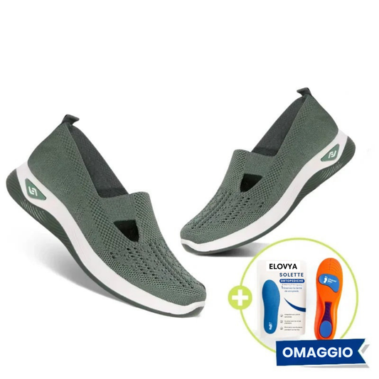 Sneakers ortopediche comfort da donna
