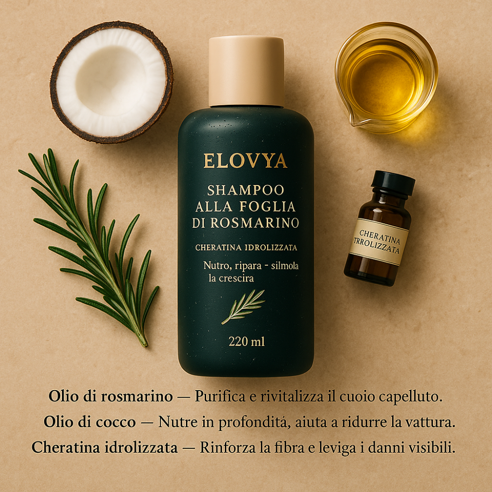 Elovya - Shampoo al Rosmarino