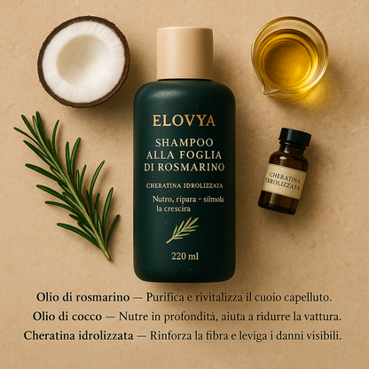 Elovya - Shampoo al Rosmarino