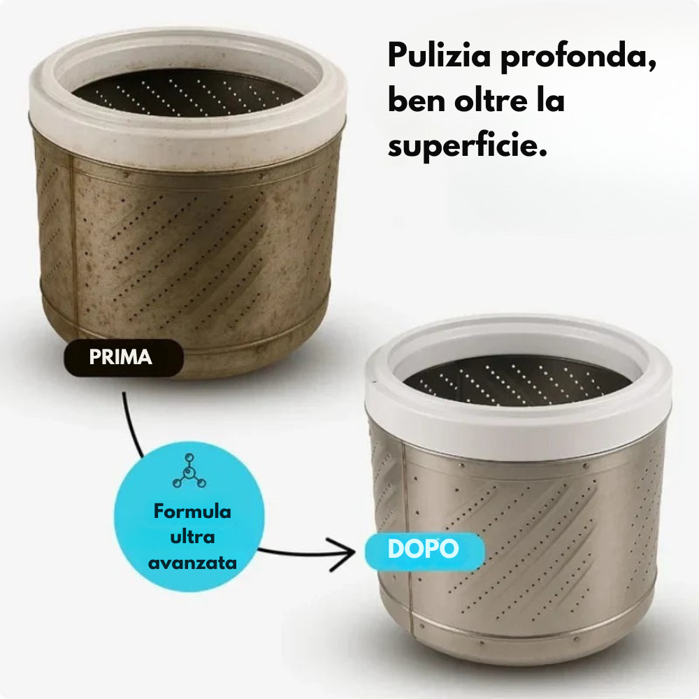 Pastiglie per lavatrice Detox