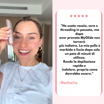 SetaViso - Delicato sulla pelle, implacabile sui peli