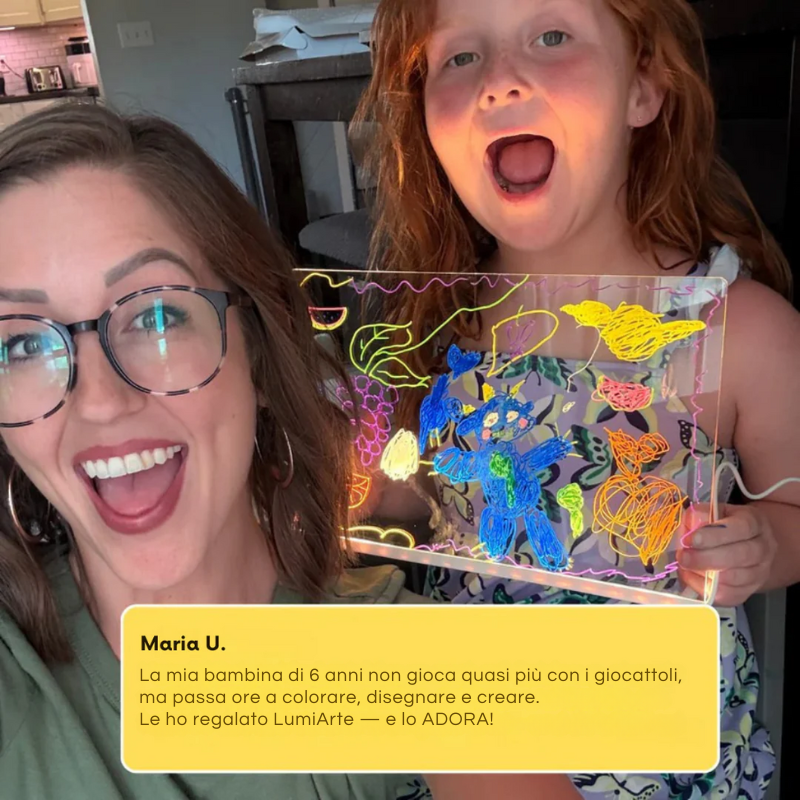 LumiArte™ - Disegna la luce, illumina la fantasia