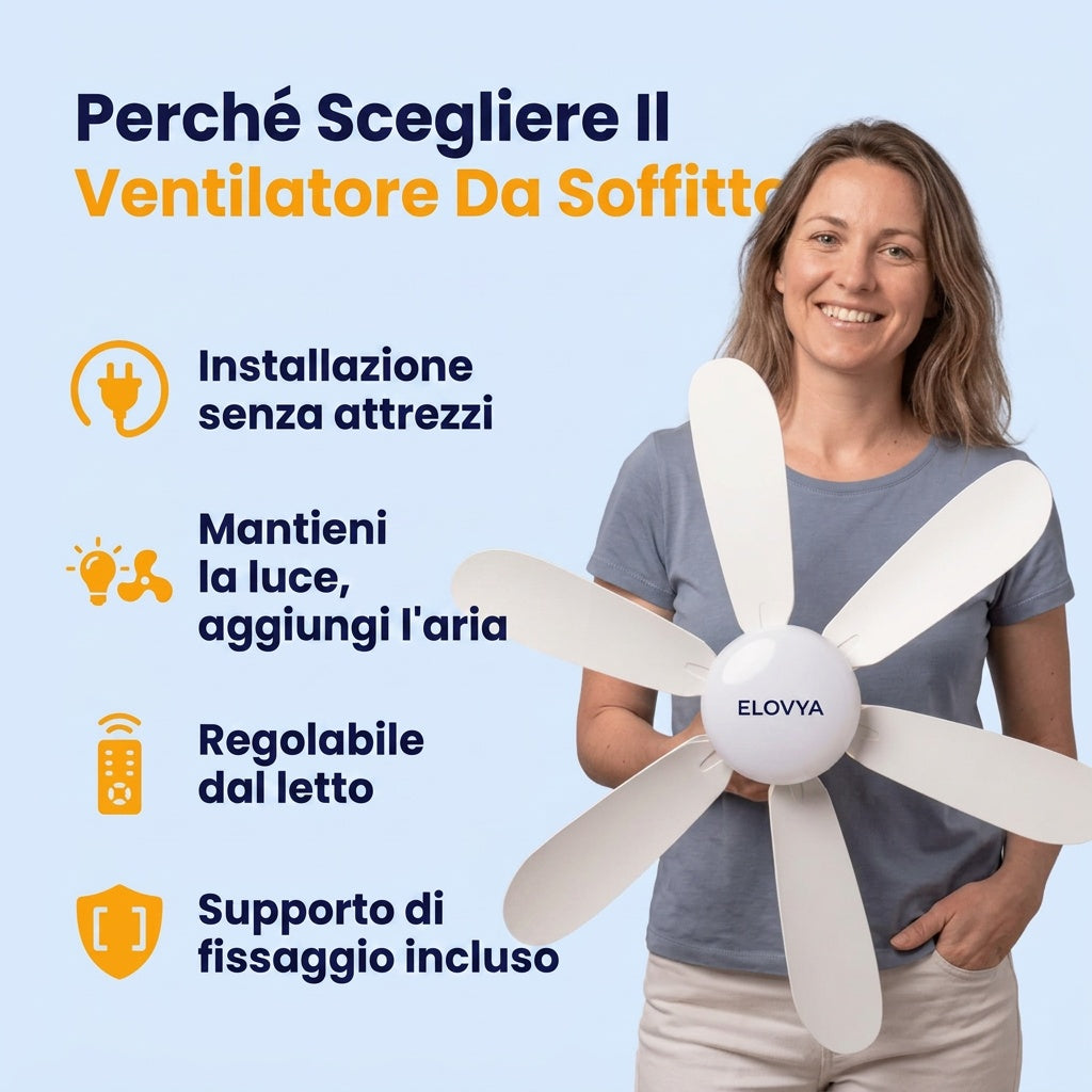 Ventilatore da soffitto