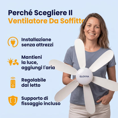 Ventilatore da soffitto