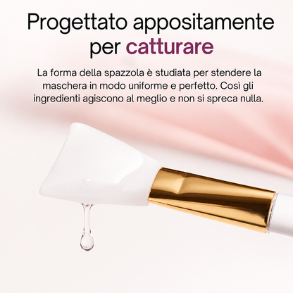 Maschera al bio-collagene + pennello