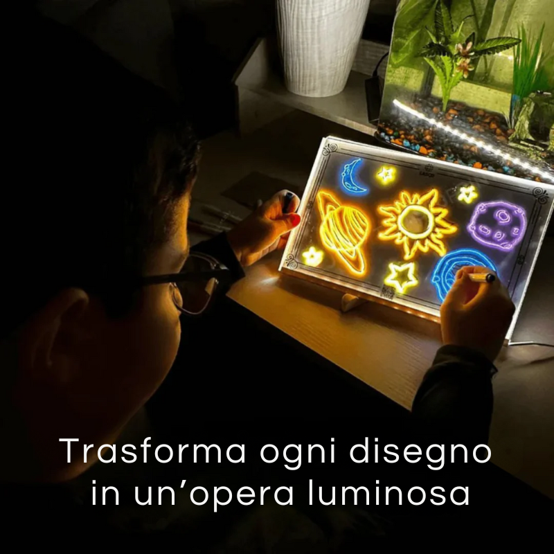 LumiArte™ - Disegna la luce, illumina la fantasia