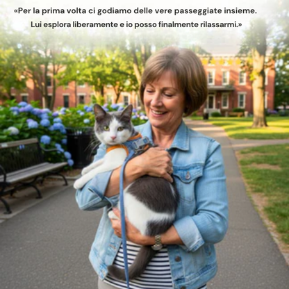 Pettorina Antifuga per Gatto
