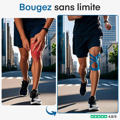 Aktopas™ - Confezione da 10 bendaggi adesivi per ginocchio