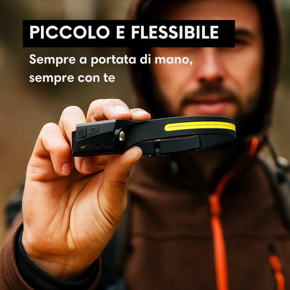 AdventureLight - Lampada frontale a LED 230°