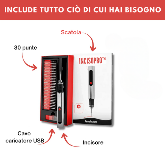 IncisoPro™ - Crea, personalizza, lascia il tuo segno