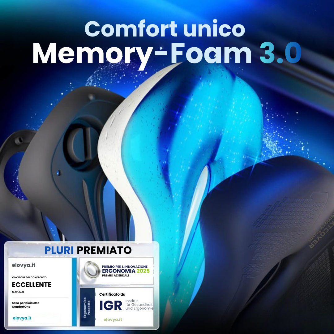 Sella Ergonomica Ultra-Morbida