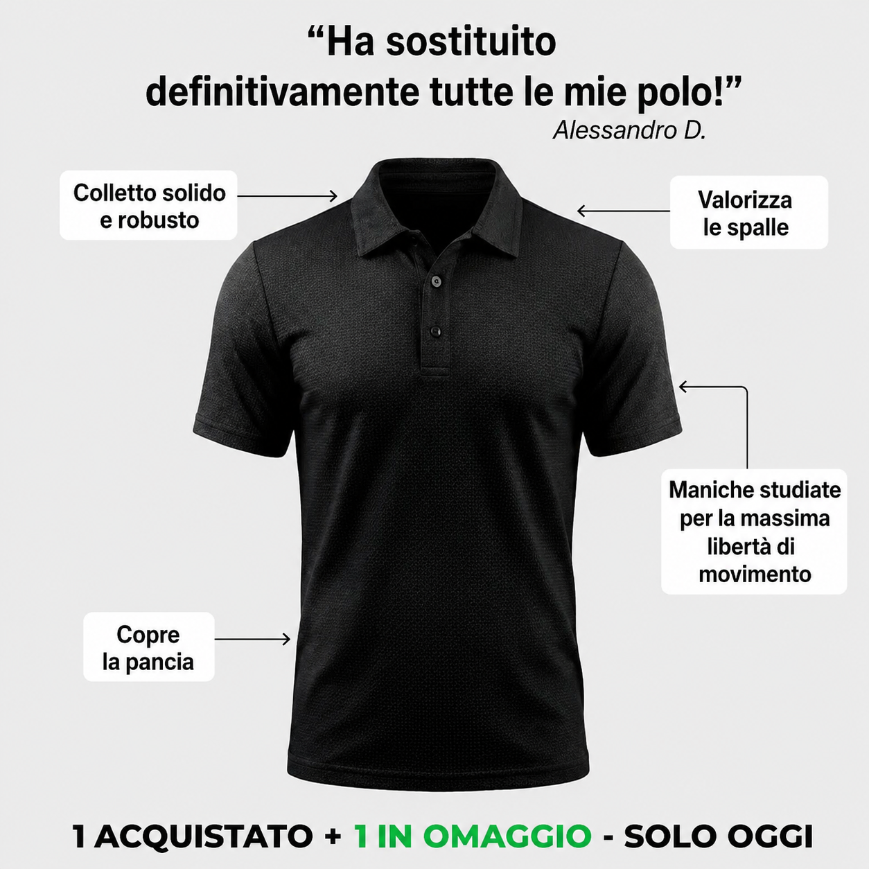 Nivafit™ - Polo ultra confortevole