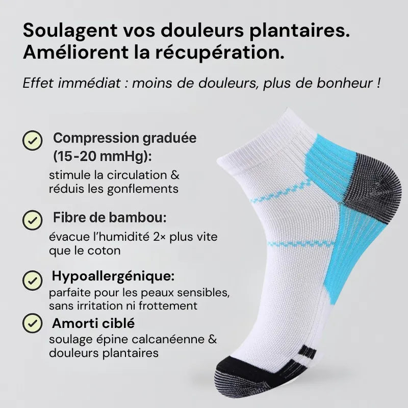 OrthoSocks™ - Calze a compressione in fibra di bambù