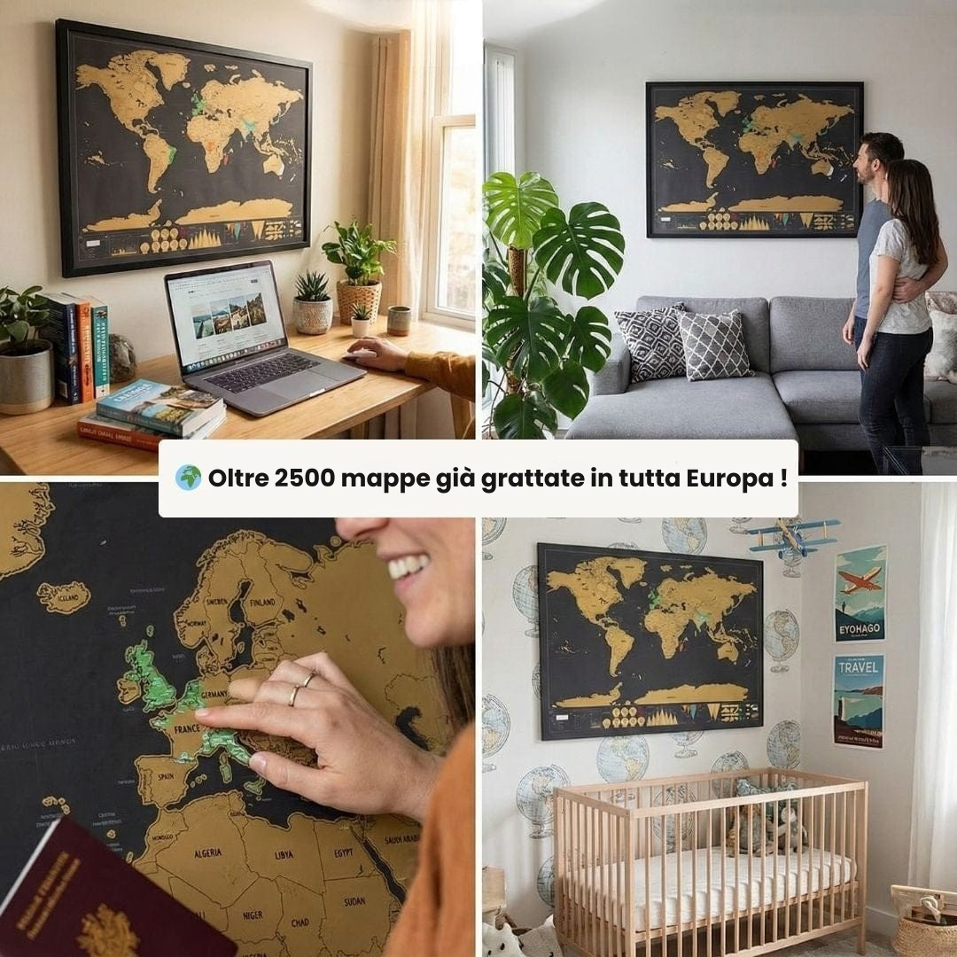 Mondo - Pianifica. Viaggia. Gratta.