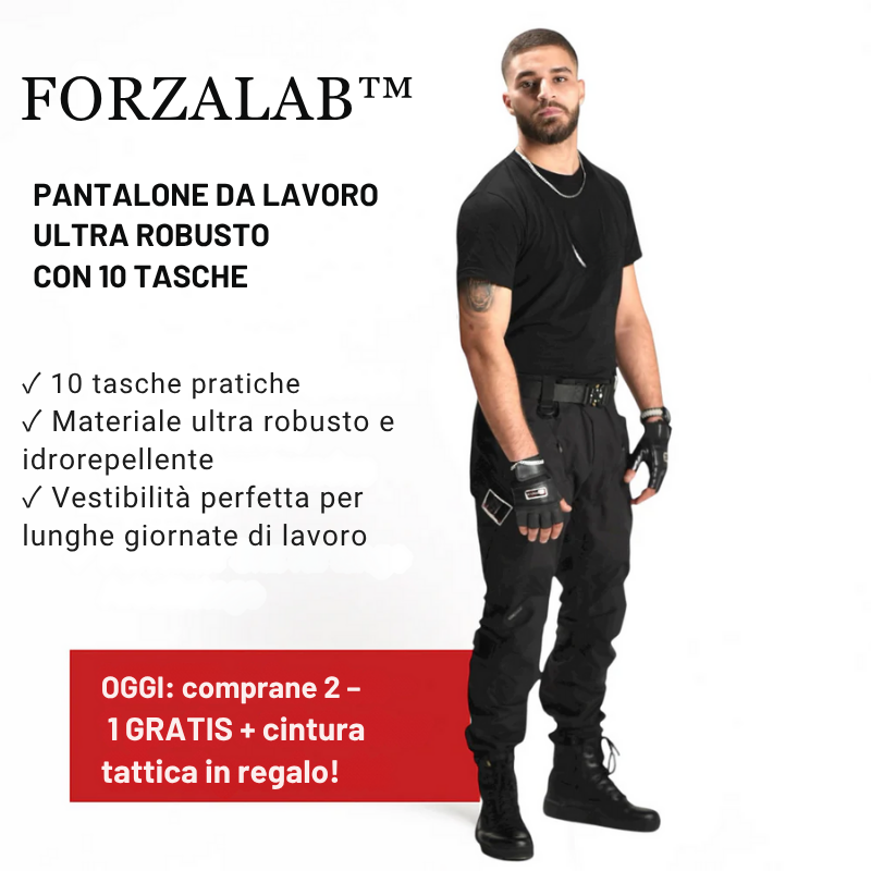 FORZALAB™ - Progettato per chi costruisce il mondo