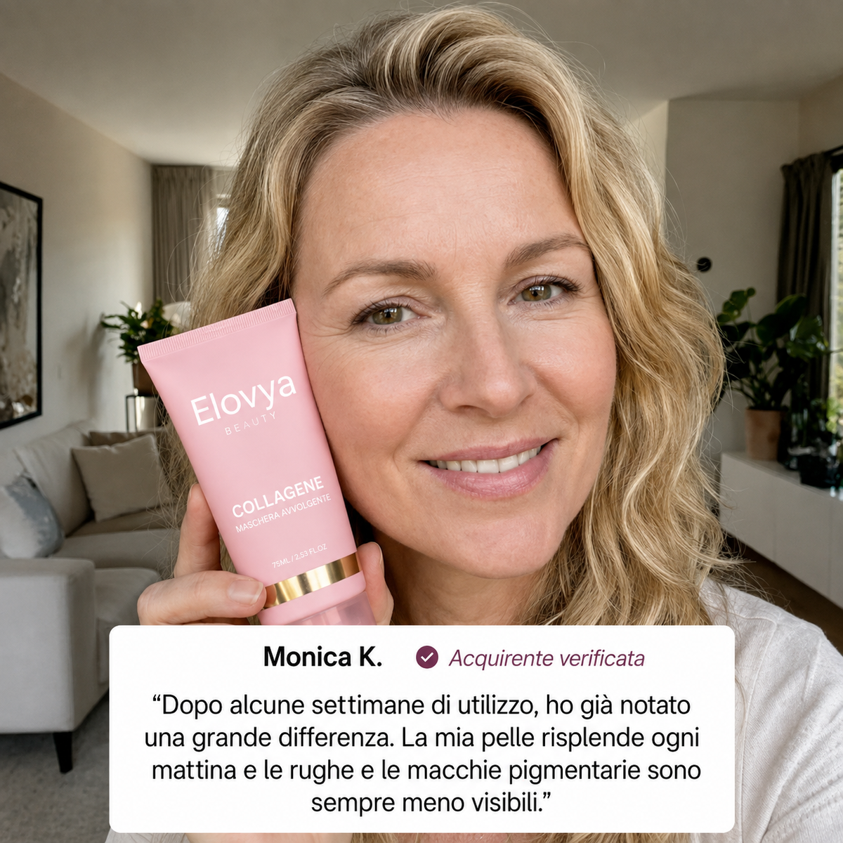 Maschera al bio-collagene + pennello