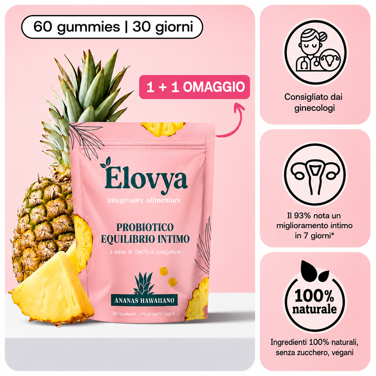 Gummies Equilibrio Intimo Naturale