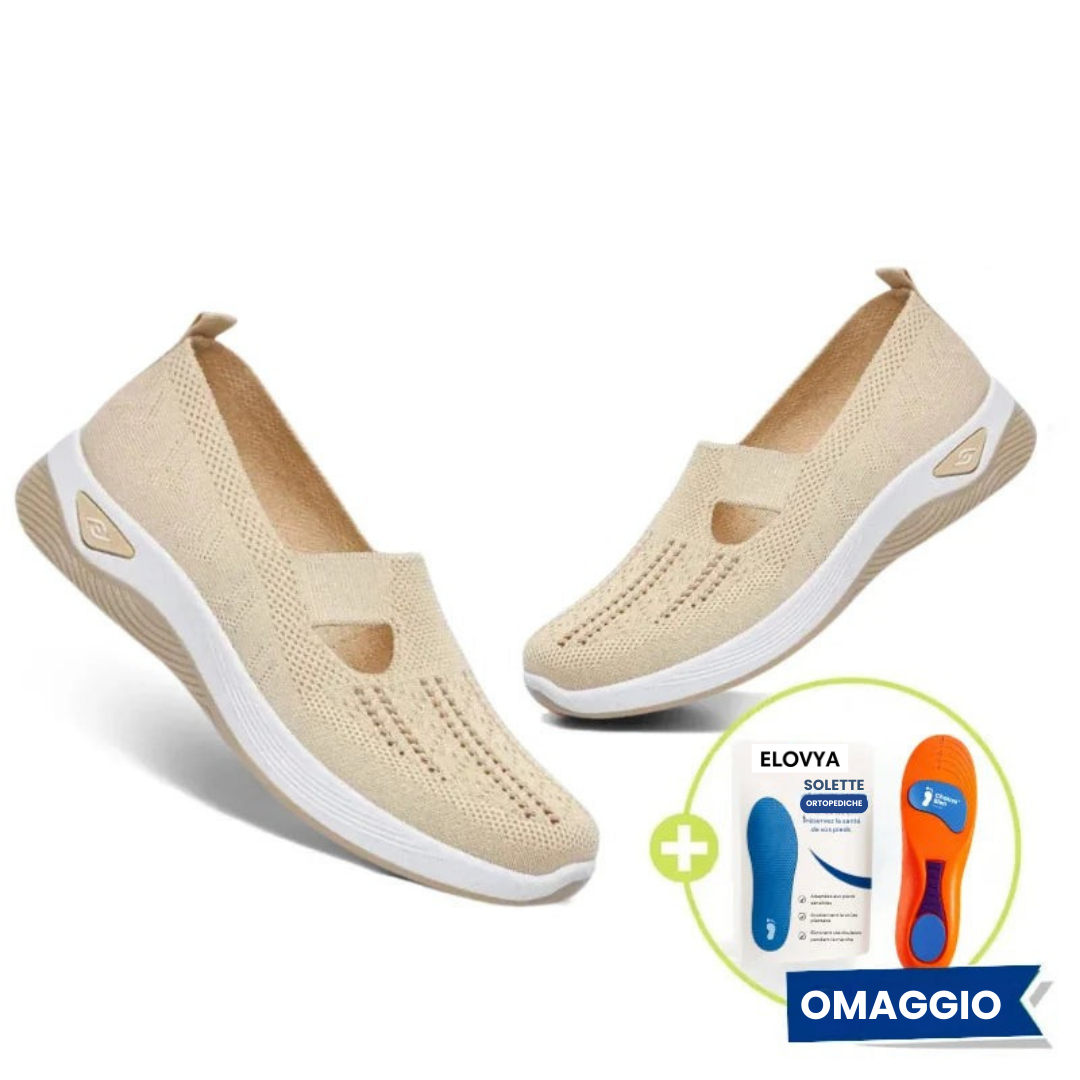 Sneakers ortopediche comfort da donna