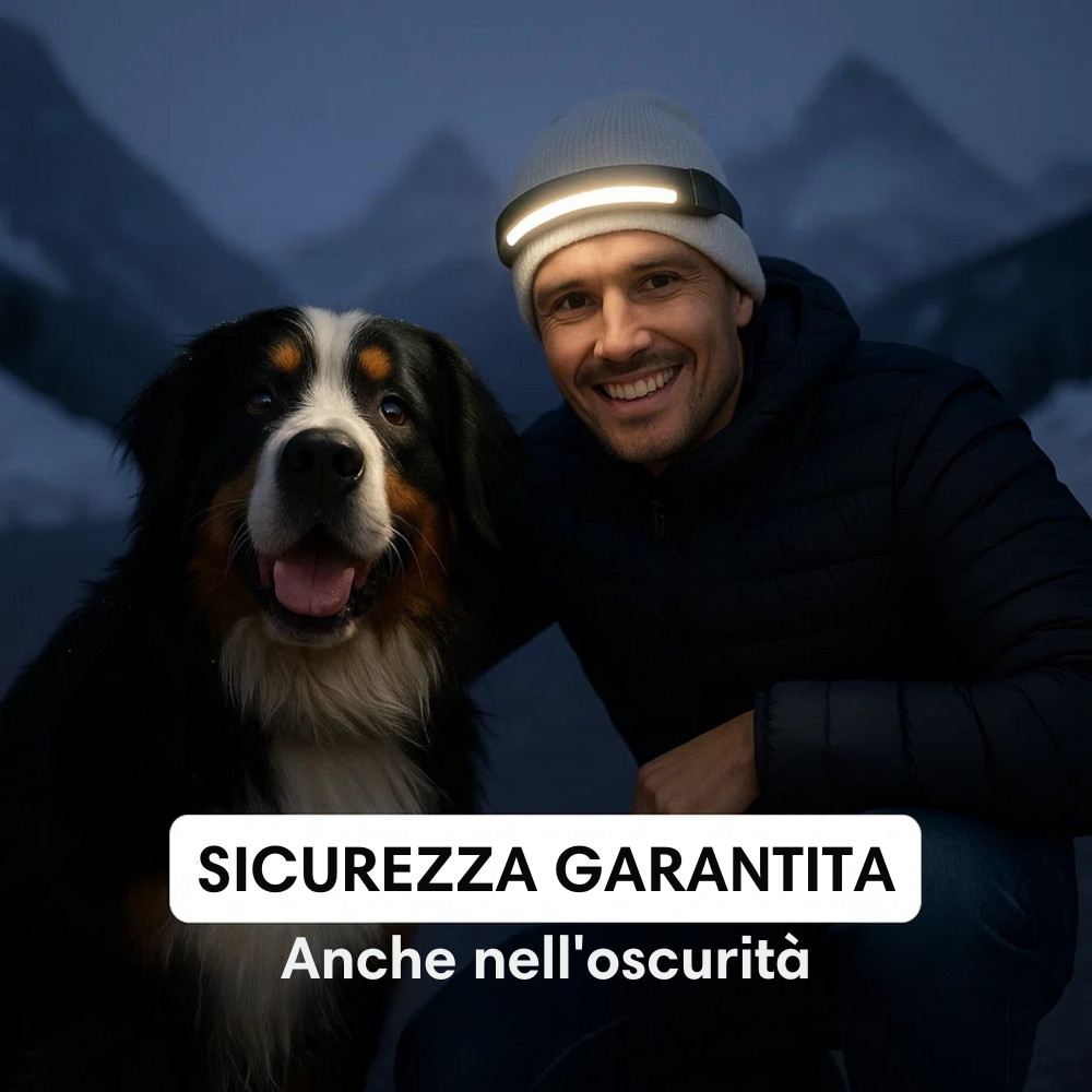 AdventureLight - Lampada frontale a LED 230°