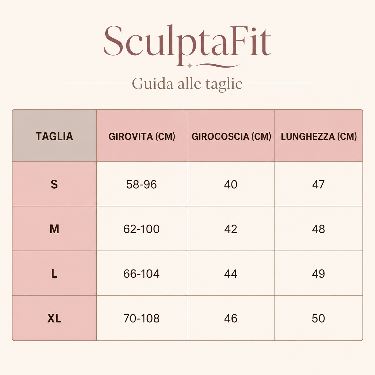 SculptaFit - Scolpisce le curve con discrezione