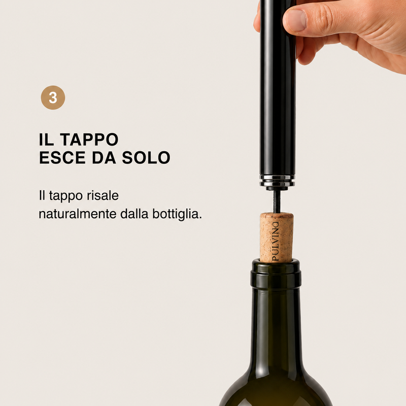 IL TAPPO SI SOLLEVA DA SOLO