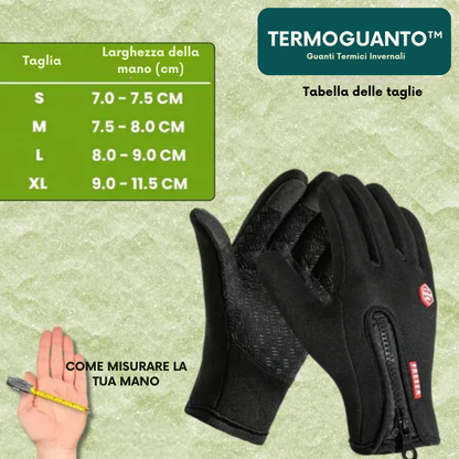 TermoGuanto™ - Calore che resiste al gelo