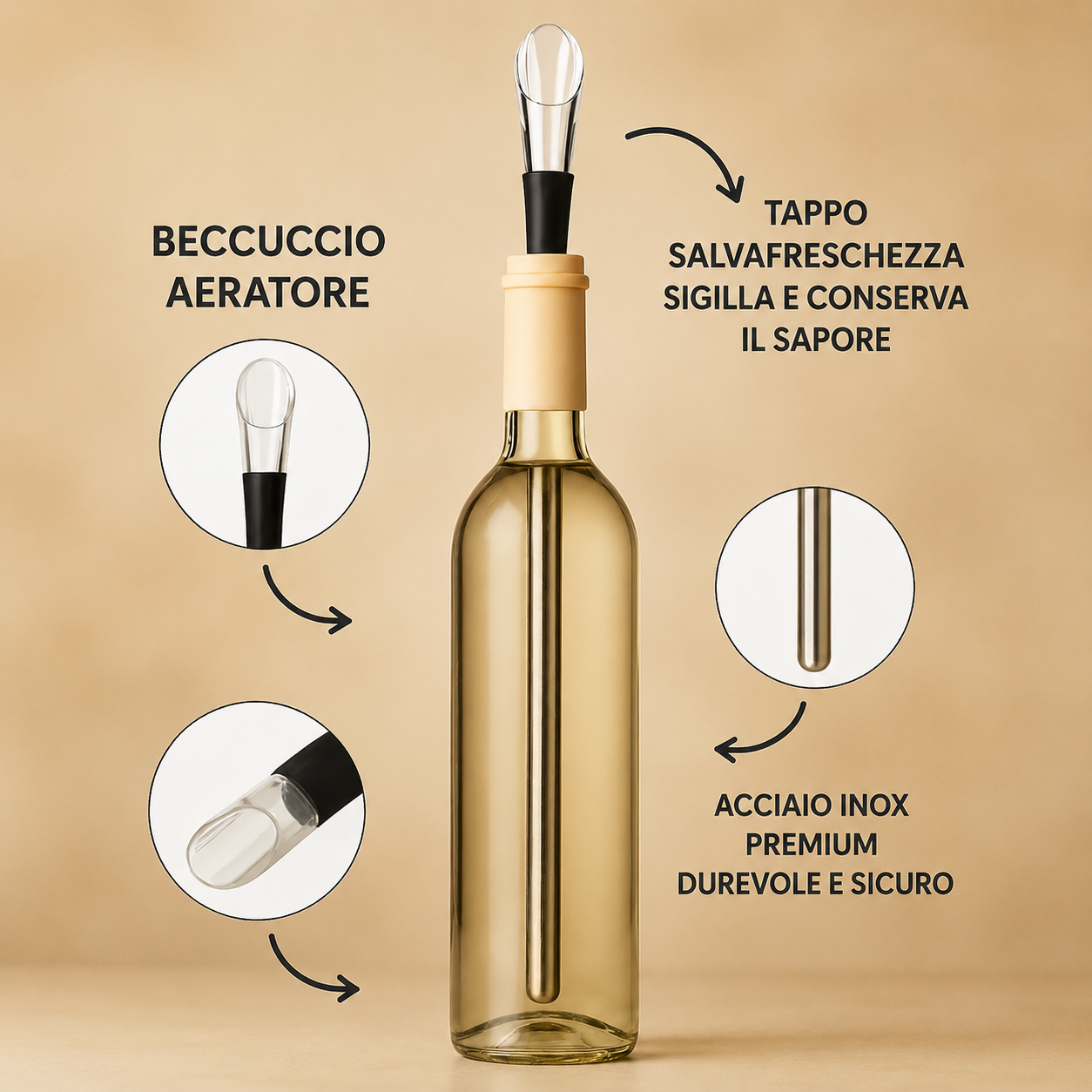 Raffredda Vino – Addio al vino tiepido