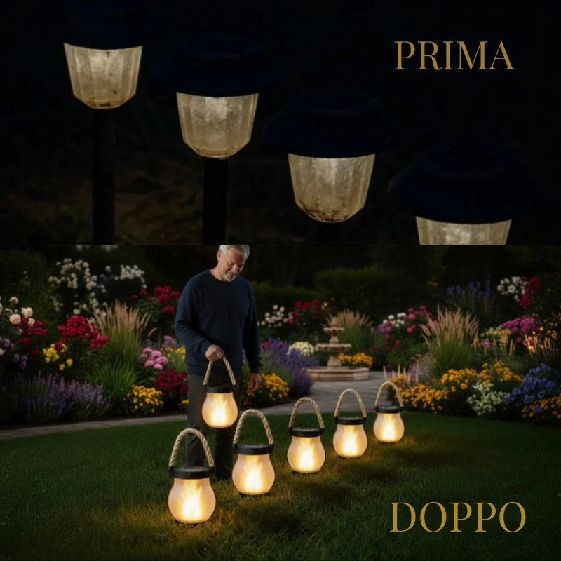 SolFlamma™ - Illumina le tue serate con il calore del fuoco, senza fiamma