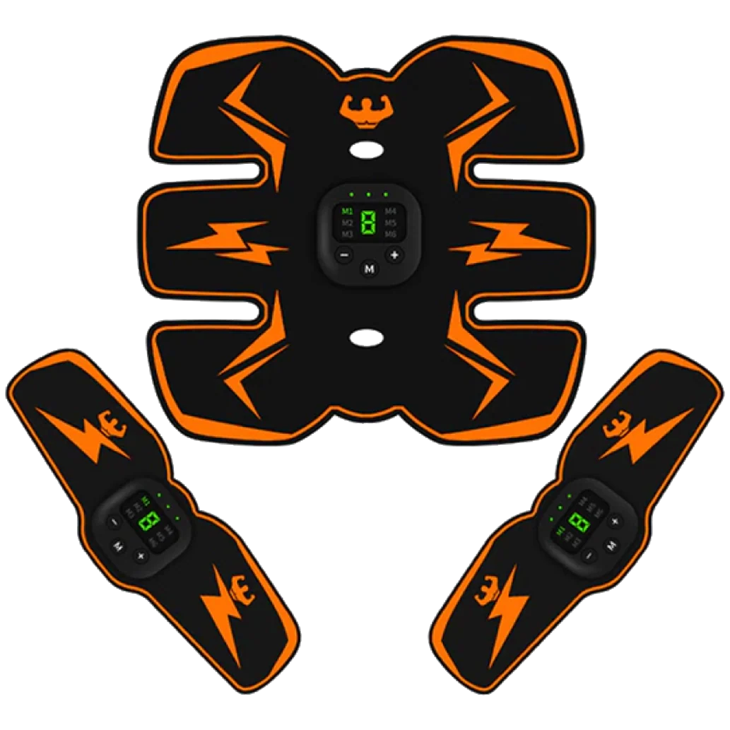 PowerFit – Kit di elettrostimolazione per addominali, braccia e gambe.