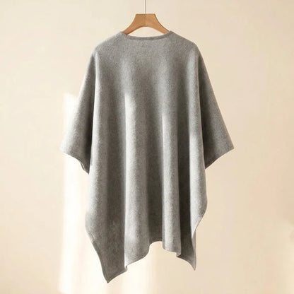 Sciarpa poncho lunga