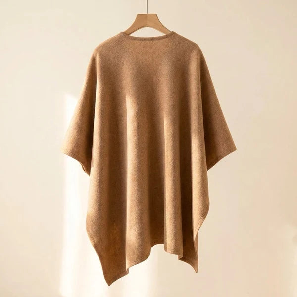 Sciarpa poncho lunga
