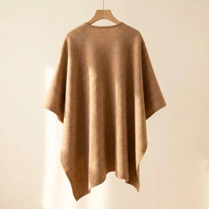 Sciarpa poncho lunga