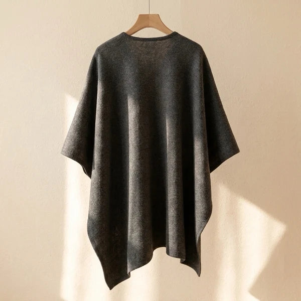 Sciarpa poncho lunga