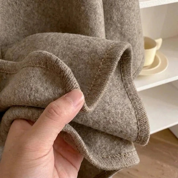 Sciarpa poncho lunga