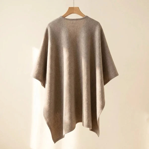 Sciarpa poncho lunga