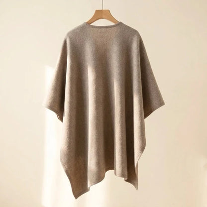 Sciarpa poncho lunga