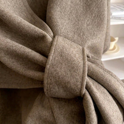 Sciarpa poncho lunga