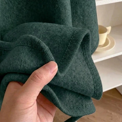 Sciarpa poncho lunga