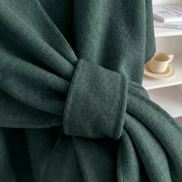 Sciarpa poncho lunga