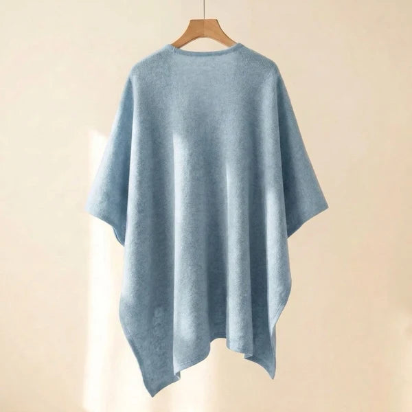 Sciarpa poncho lunga