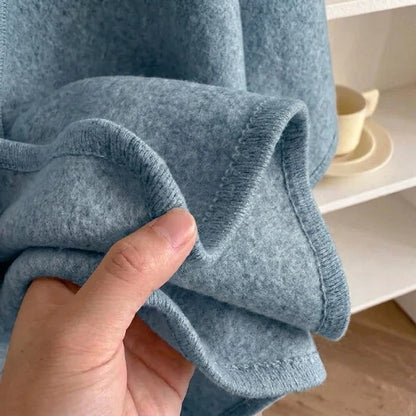 Sciarpa poncho lunga
