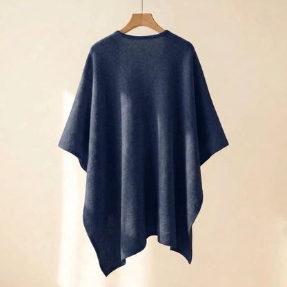 Sciarpa poncho lunga