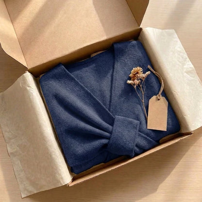 Sciarpa poncho lunga